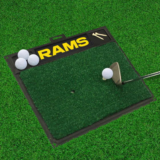 Los Angeles Rams Golf Hitting Mat