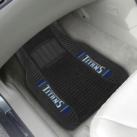 Tennessee Titans 2 Piece Deluxe Car Mat Set