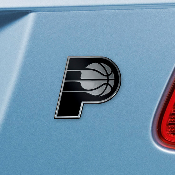 Indiana Pacers 3D Chrome Metal Emblem