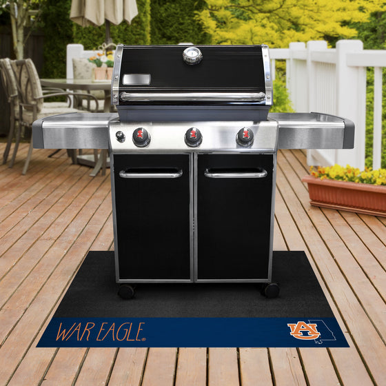 Auburn Tigers Southern Style Vinyl Grill Mat - 26in. x 42in.