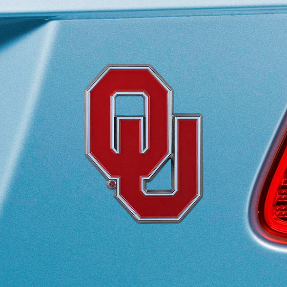 Oklahoma Sooners 3D Color Metal Emblem