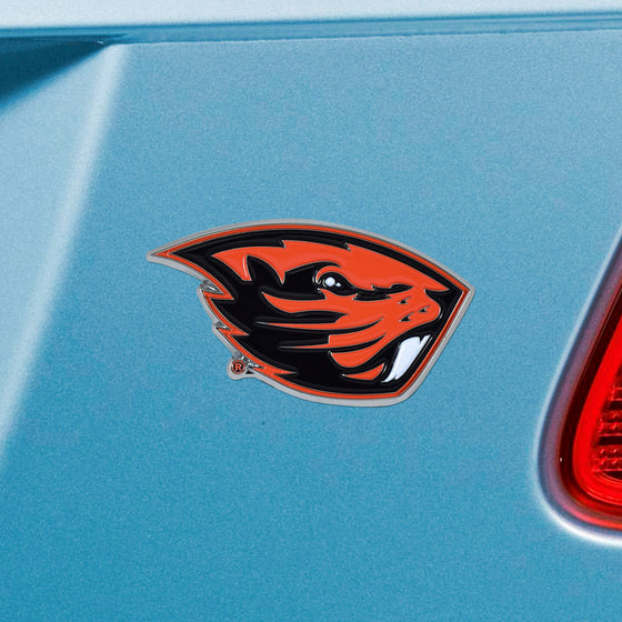 Oregon State Beavers 3D Color Metal Emblem
