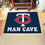 Minnesota Twins Man Cave All-Star Rug - 34 in. x 42.5 in.