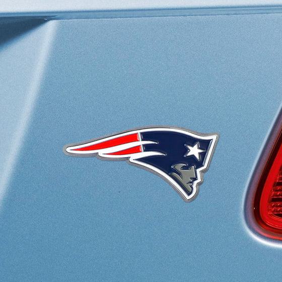 New England Patriots 3D Color Metal Emblem