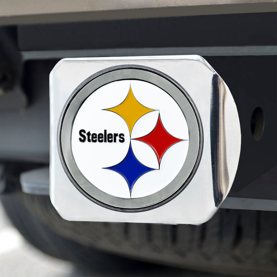 Pittsburgh Steelers Hitch Cover - 3D Color Emblem