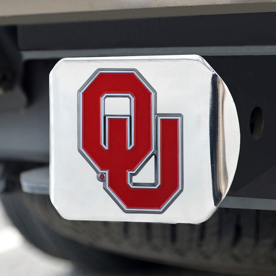 Oklahoma Sooners Hitch Cover - 3D Color Emblem