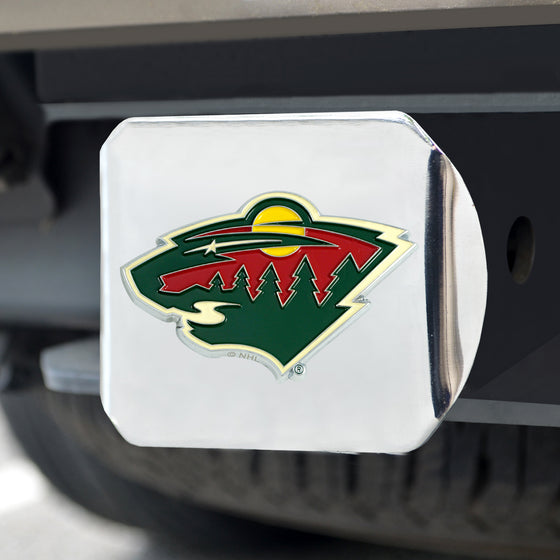 Minnesota Wild Hitch Cover - 3D Color Emblem