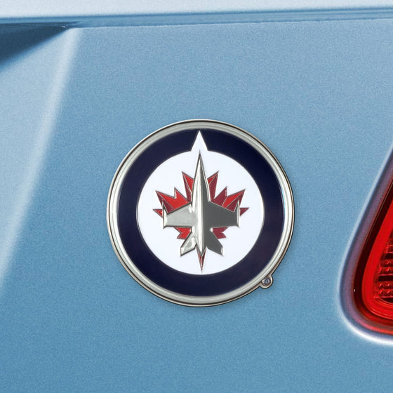 Winnipeg Jets 3D Color Metal Emblem