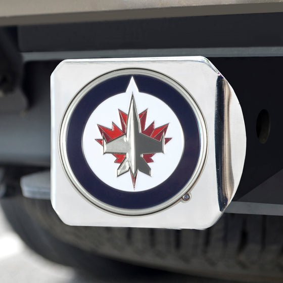 Winnipeg Jets Hitch Cover - 3D Color Emblem