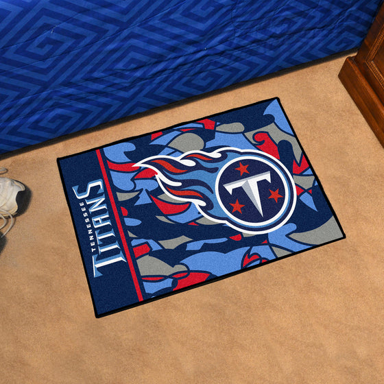 Tennessee Titans Starter Mat XFIT Design - 19in x 30in Accent Rug