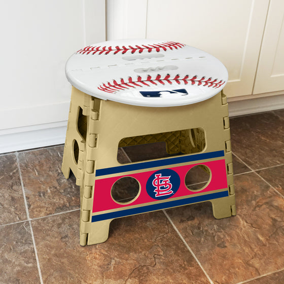 St. Louis Cardinals Folding Step Stool - 13in. Rise
