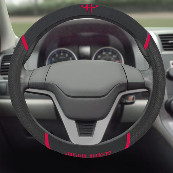 Houston Rockets Embroidered Steering Wheel Cover