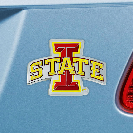 Iowa State Cyclones 3D Color Metal Emblem