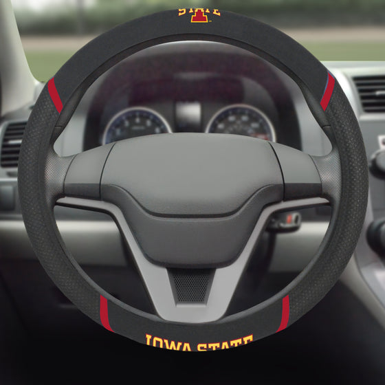 Iowa State Cyclones Embroidered Steering Wheel Cover