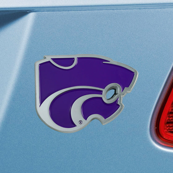 Kansas State Wildcats 3D Color Metal Emblem