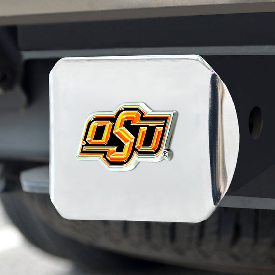 Oklahoma State Cowboys Hitch Cover - 3D Color Emblem