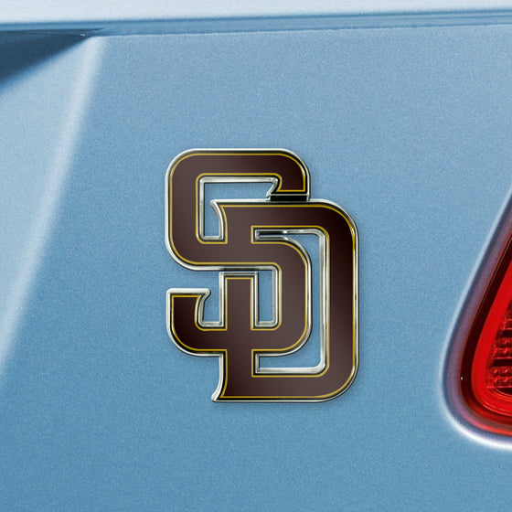 San Diego Padres 3D Color Metal Emblem