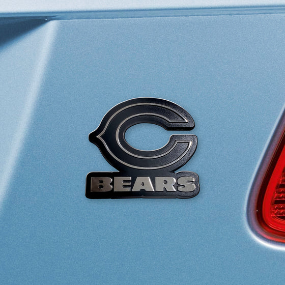 Chicago Bears 3D Chrome Metal Emblem