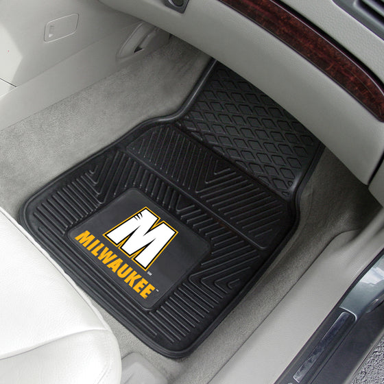 Wisconsin-Milwaukee Panthers Heavy Duty Car Mat Set - 2 Pieces