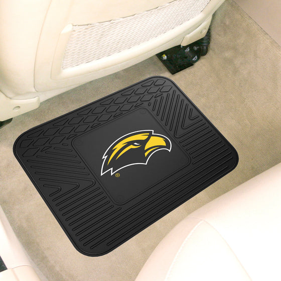 Southern Miss Golden Eagles Back Seat Car Utility Mat - 14in. x 17in.