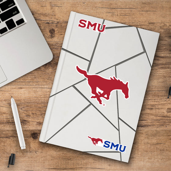 SMU Mustangs 3 Piece Decal Sticker Set