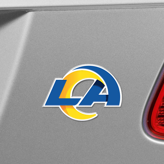 Los Angeles Rams Heavy Duty Aluminum Embossed Color Emblem