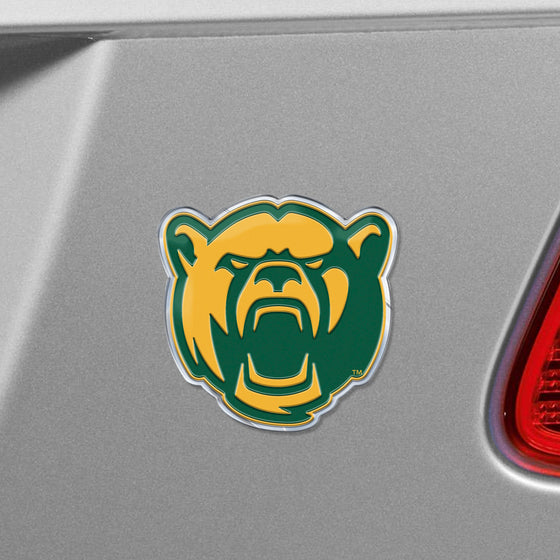 Baylor Bears Heavy Duty Aluminum Embossed Color Emblem - Alternate