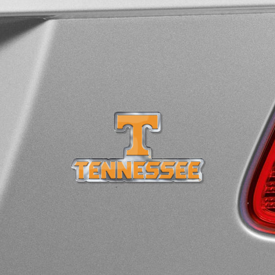 Tennessee Volunteers Heavy Duty Aluminum Embossed Color Emblem - Alternate