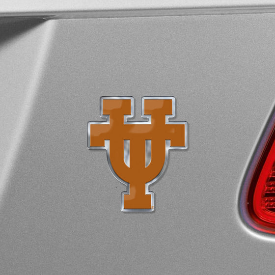 Texas Longhorns Heavy Duty Aluminum Embossed Color Emblem - Alternate