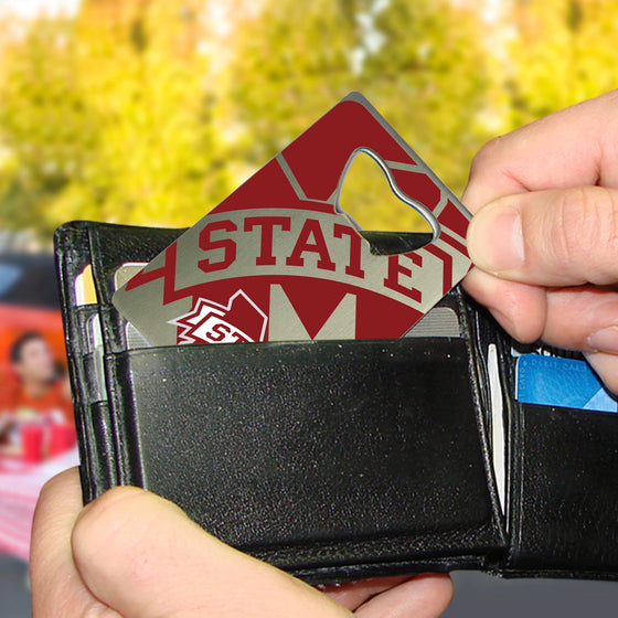 Mississippi State Bulldogs Credit Card Style Bottle Opener - 2” x 3.25