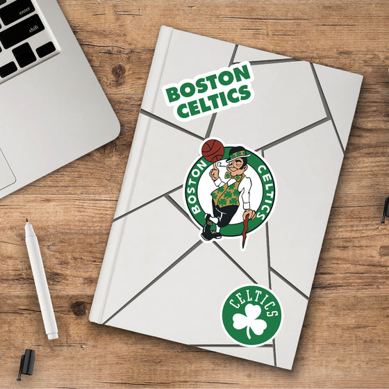Boston Celtics 3 Piece Decal Sticker Set
