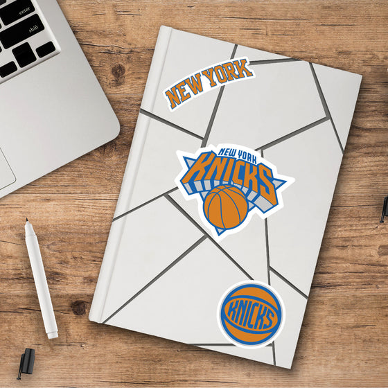 New York Knicks 3 Piece Decal Sticker Set
