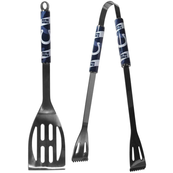 Indianapolis Colts 2 pc Steel BBQ Tool Set (SSKG) - 757 Sports Collectibles
