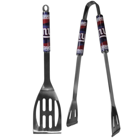 New York Giants 2 pc Steel BBQ Tool Set (SSKG) - 757 Sports Collectibles