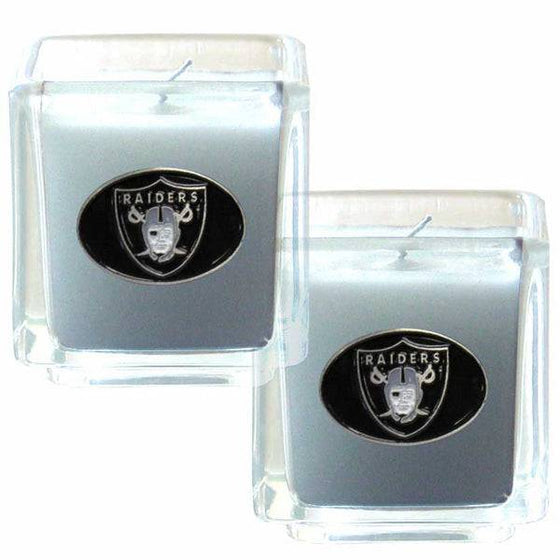 Oakland Raiders Scented Candle Set (SSKG) - 757 Sports Collectibles