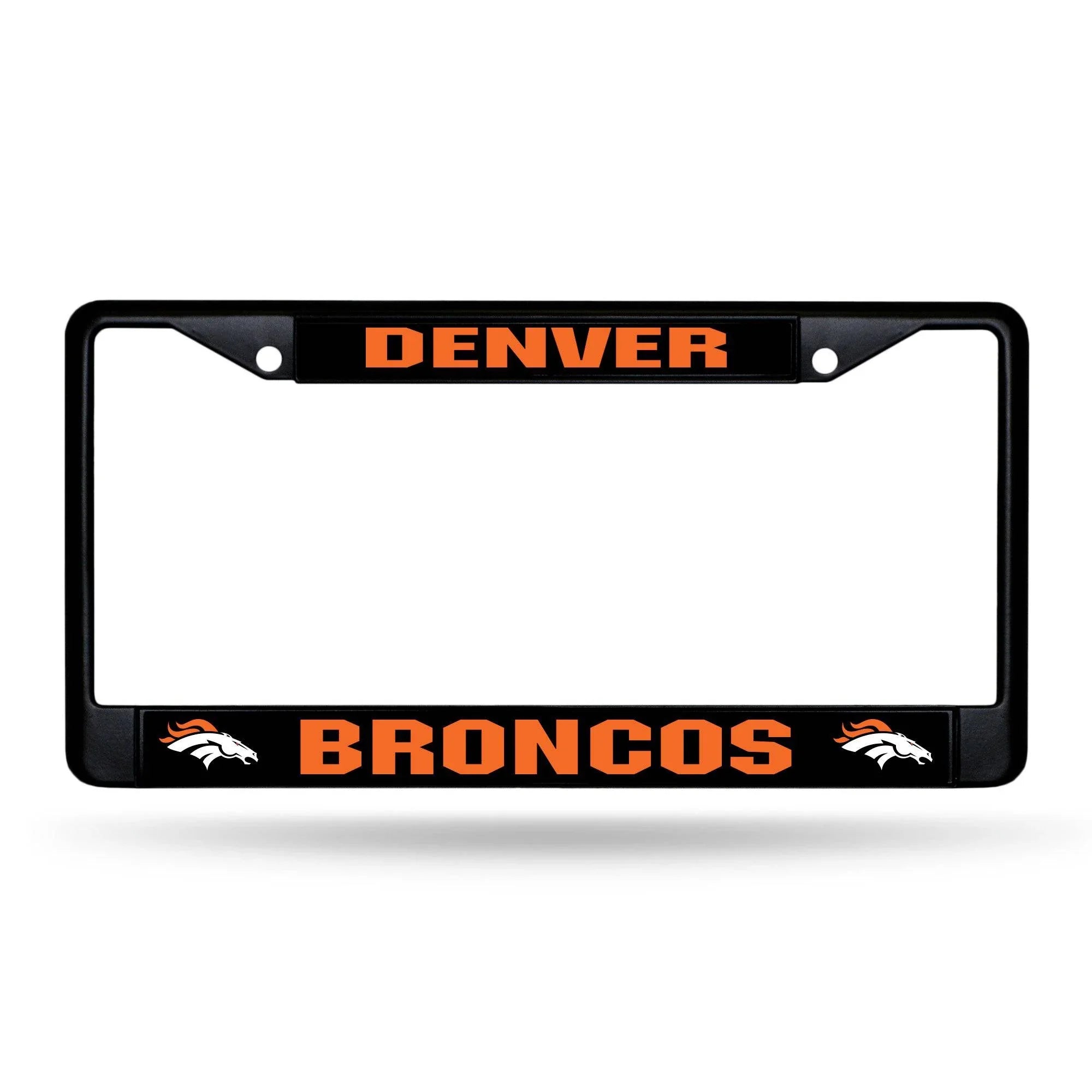Denver BRONCOS BLACK CHROME FRAME (Rico) - 757 Sports Collectibles