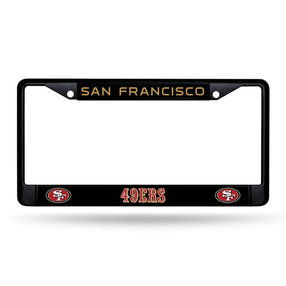 SAN FRANCISCO 49ers BLACK FRAME (Rico) - 757 Sports Collectibles