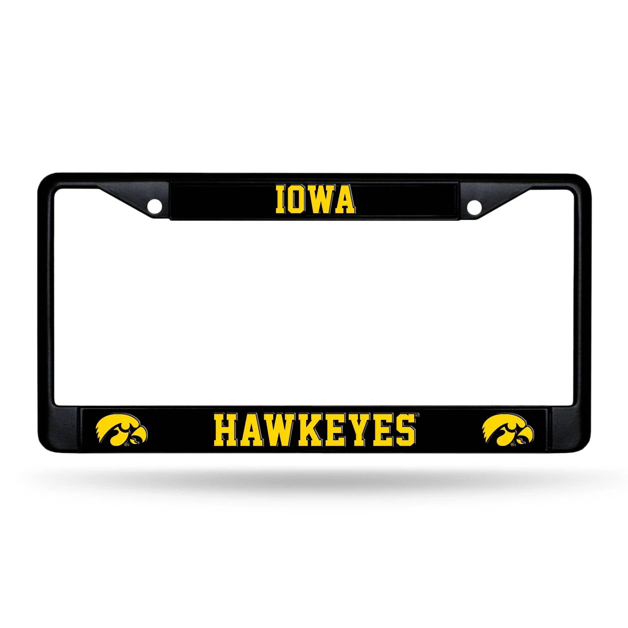 IOWA HAWKEYES BLACK CHROME FRAME (Rico) - 757 Sports Collectibles
