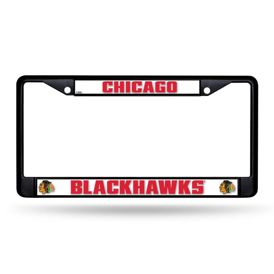 Chicago BLACKHAWKS BLACK FRAME (Rico) - 757 Sports Collectibles