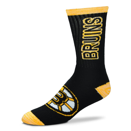Boston Bruins - Crush Black Socks -L