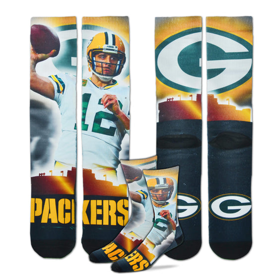 Green Bay Packers City Star Player Sock