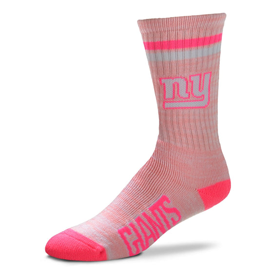 New York Giants Pretty In Pink Socks - M