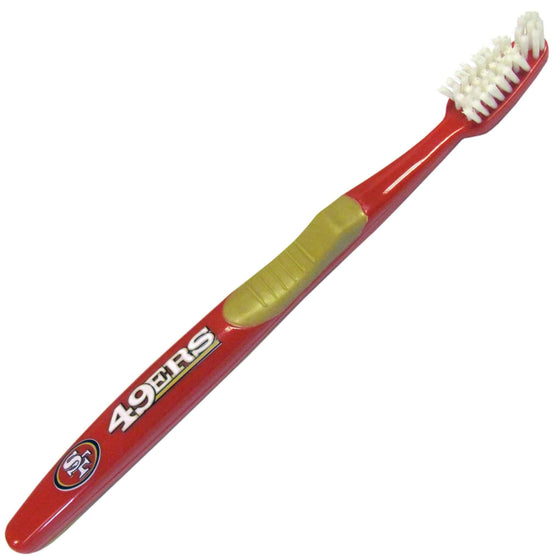 NFL San Francisco 49ers Team Toothbrush - 757 Sports Collectibles