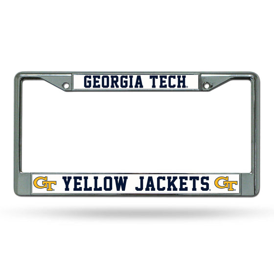 GEORGIA TECH Yellow Jackets CHROME FRAME (Rico) - 757 Sports Collectibles