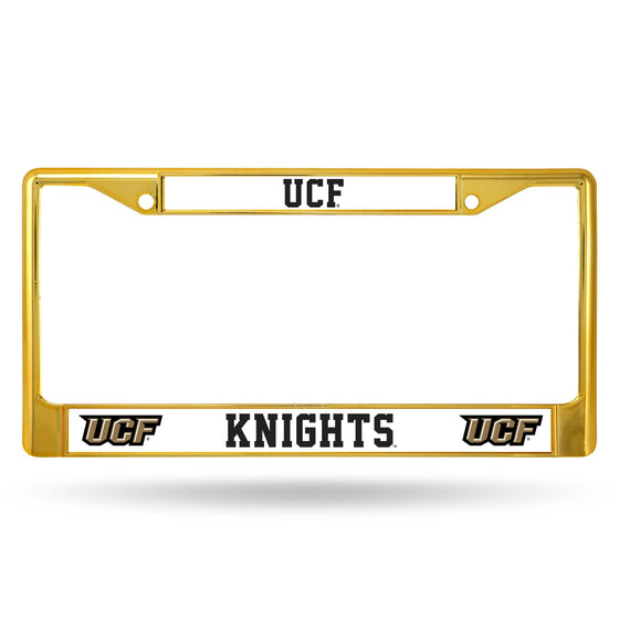 CENTRAL FLORIDA GOLD COLORED CHROME FRAME (Rico) - 757 Sports Collectibles