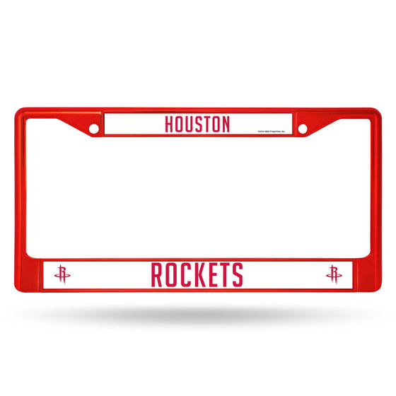 HOUSTON ROCKETS RED COLORED CHROME FRAME (Rico) - 757 Sports Collectibles