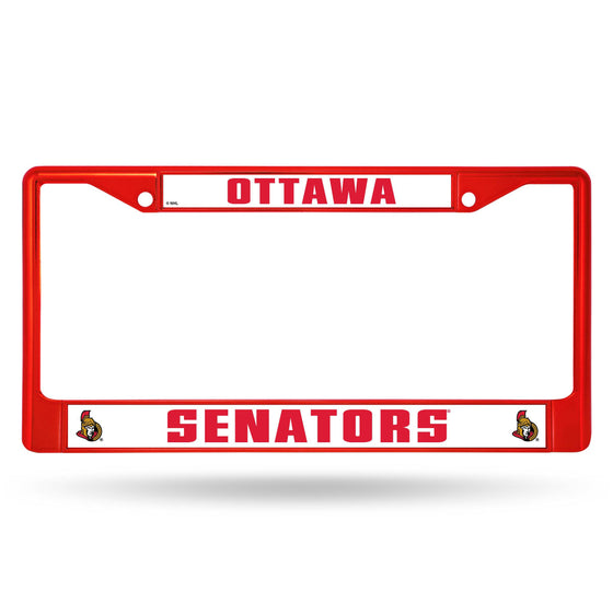 Ottawa SENATORS RED COLORED CHROME FRAME (Rico) - 757 Sports Collectibles