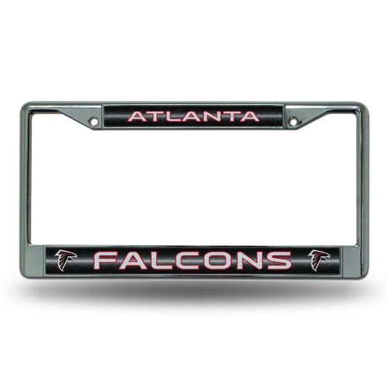 Atlanta FALCONS BLING CHROME FRAME (Rico) - 757 Sports Collectibles