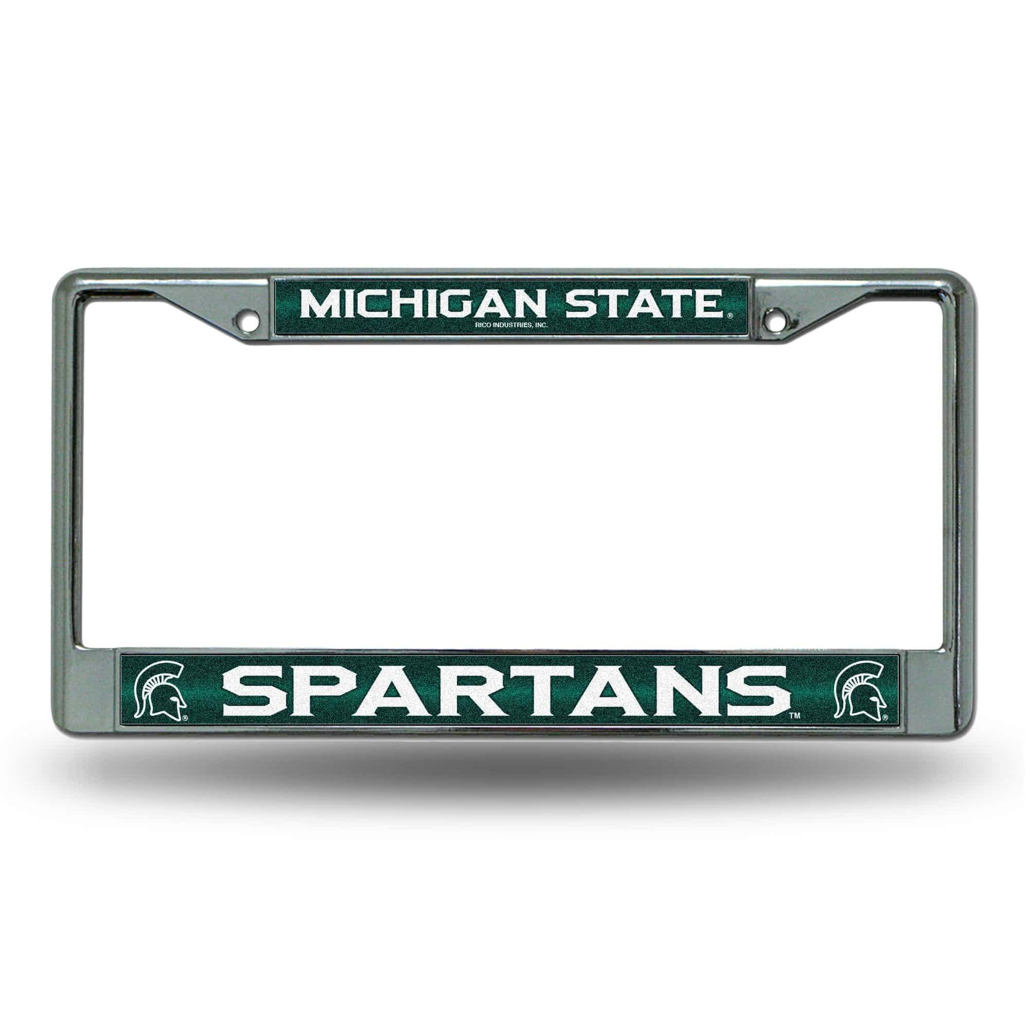 MICHIGAN STATE BLING CHROME FRAME (Rico) - 757 Sports Collectibles