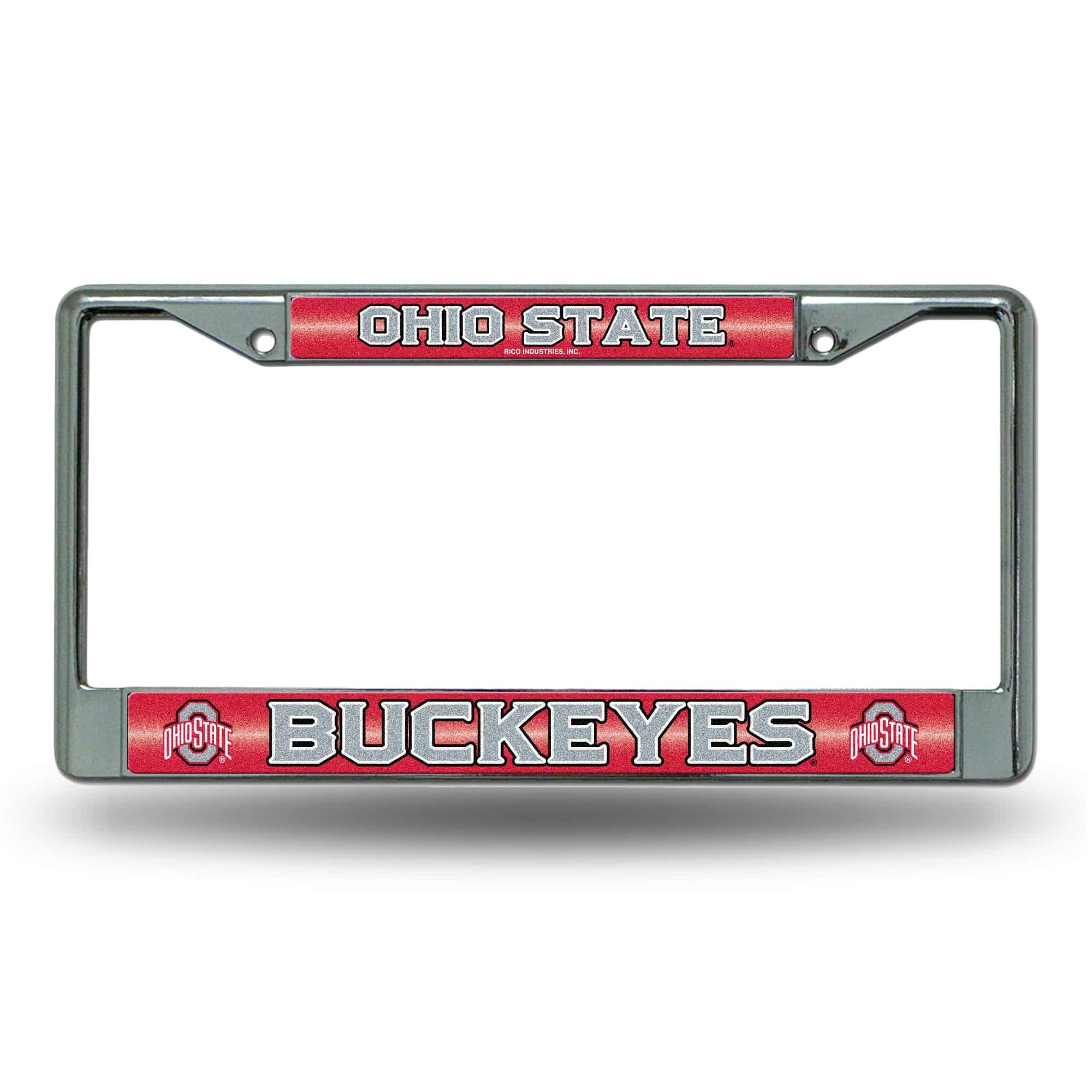 OHIO STATE BLING CHROME FRAME (Rico) - 757 Sports Collectibles